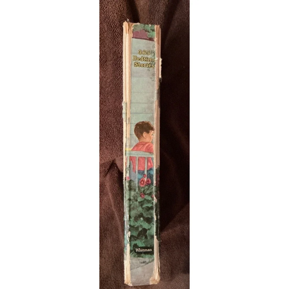 1955 Vintage 365 Bedtime Stories Whitman Publishing Nan Gilbert Jill Elgin Book
